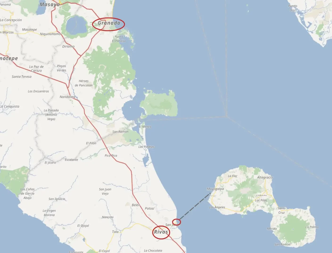 Nicaragua_Anreise_Granada_nach_Ometepe